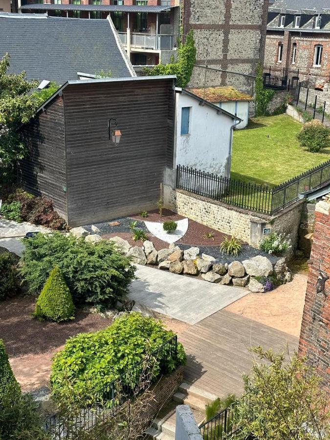 La Maison Du Tripot Honfleur Bagian luar foto